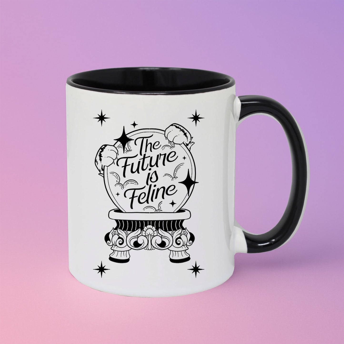 The Future is Feline Mug
