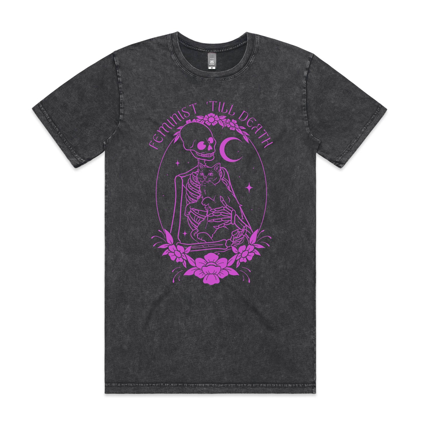 Feminist 'Till Death - Stone Washed T-Shirt
