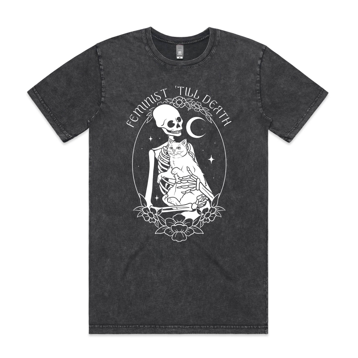 Feminist 'Till Death - Stone Washed T-Shirt