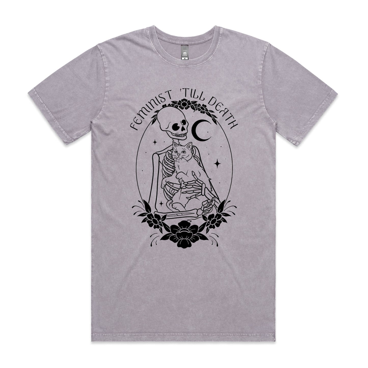 Feminist 'Till Death - Stone Washed T-Shirt