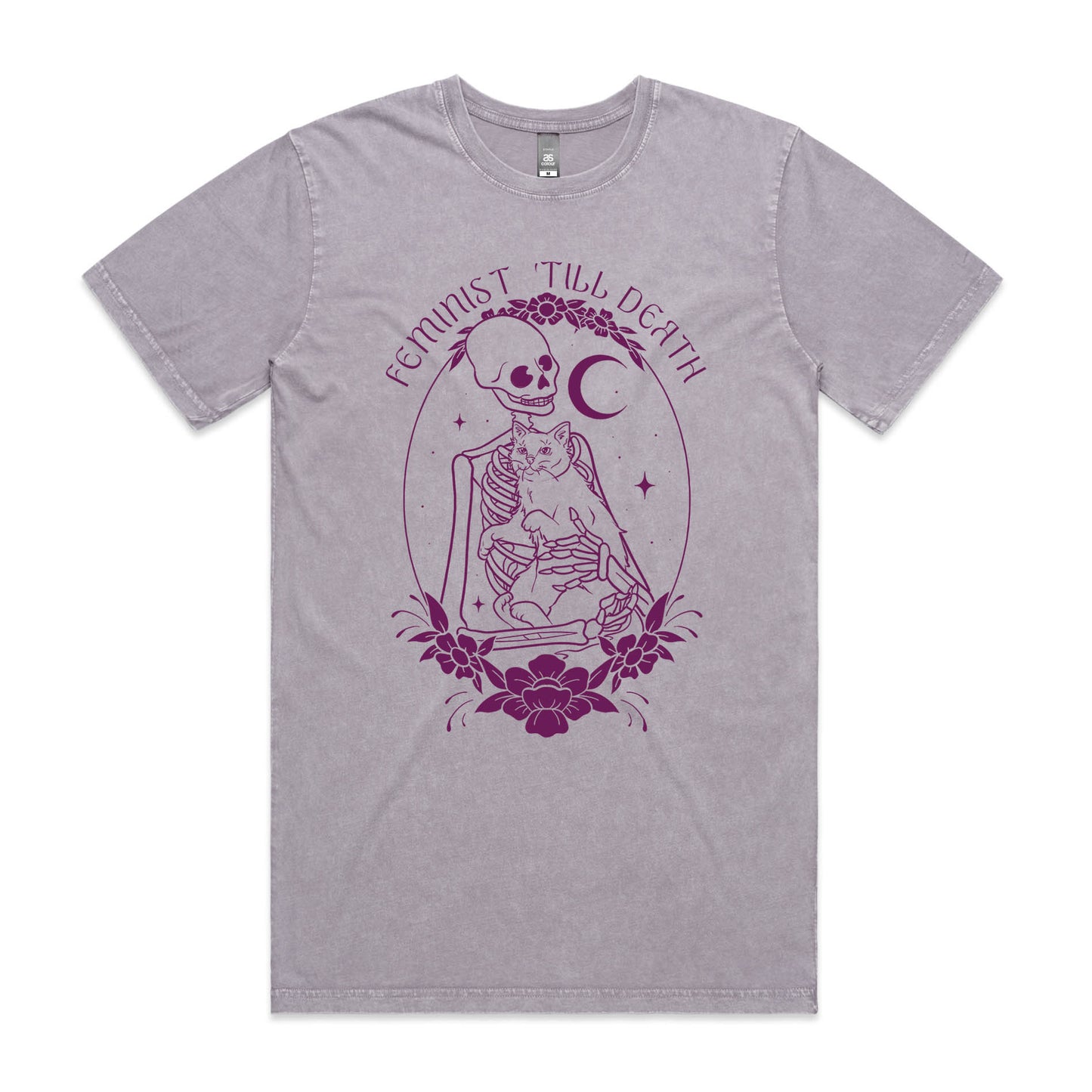 Feminist 'Till Death - Stone Washed T-Shirt