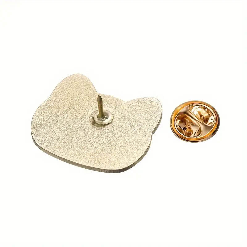 'Motherfluffer' Cat Pin Badge