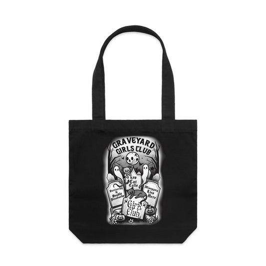 Graveyard Girls Club Tote Bag