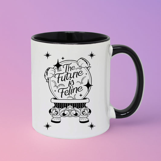 The Future is Feline Mug