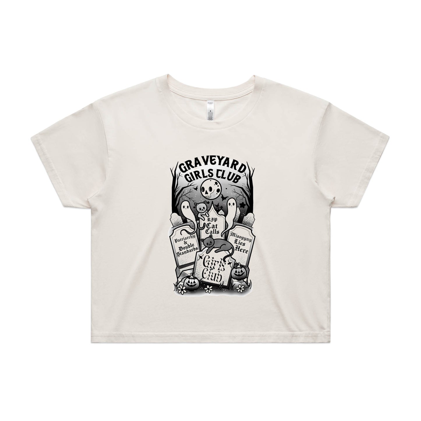 Graveyard Girls Club - Crop Tee