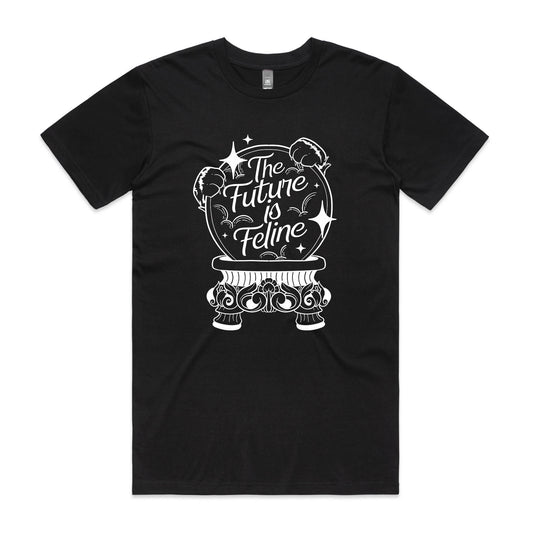 The Future is Feline – Witchy Cat Graphic Tee