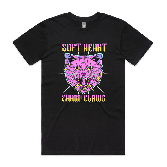 Soft Heart, Sharp Claws Tee
