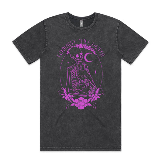 Feminist 'Till Death - Stone Washed Edition T-Shirt