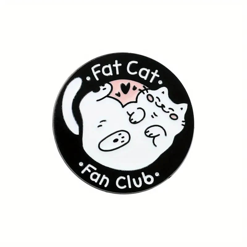 Cute Cat Pin Badge Collection