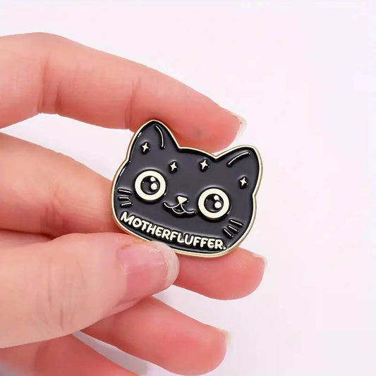 Motherfluffer Pin Badge